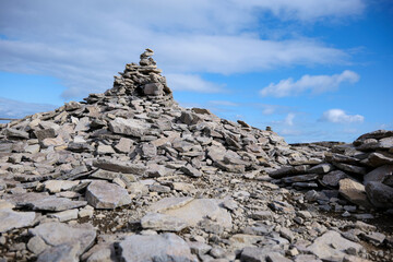 美幌峠の石積み