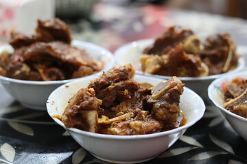 Braised Spicy Beef Bones