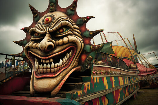Sinister carnival ride.