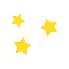 Yellow star vector