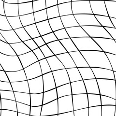 Wave grid line background