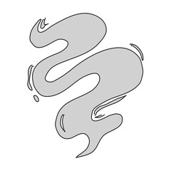 Obraz premium vector smoke vapor cloud