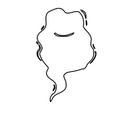 vector smoke vapor cloud