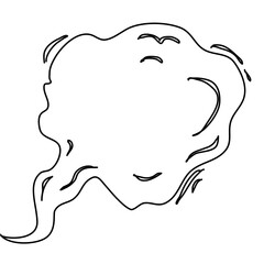 vector smoke vapor cloud