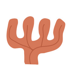 doodle seaweed colorful