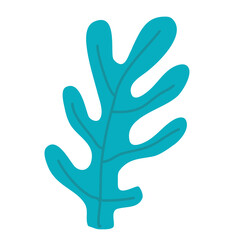 doodle seaweed colorful