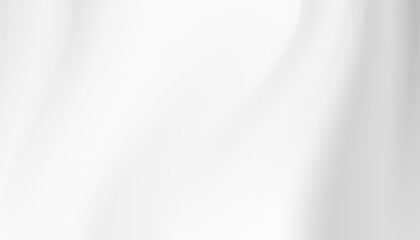 abstract blank white soft fabric cloth folding texture background for graphic design. eps vector