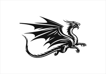 Fototapeta premium dragon boat, dragons, ferocious, fire, firm, flame, group, heraldic, identity, knight, myth, mythology, red, sport, strong, dragon logo, fire dragon, fir, beastdragon boat, dragons, ferocious, fire, f