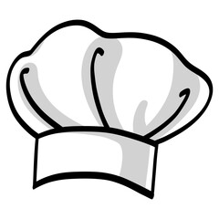 Chef Hat Cap Illustration Vector