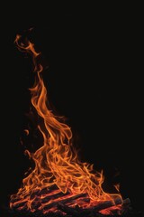 fire/flames/campfire overlay