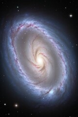 Spiral Galaxy in Space 