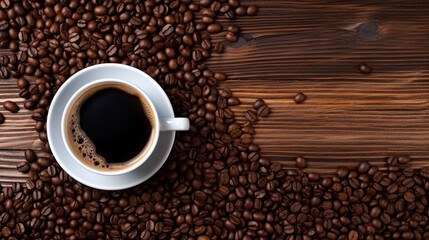 cup of coffee HD 8K wallpaper Stock Photographic Image 