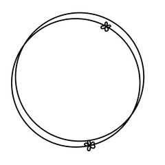 Circle line frame