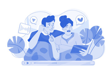 Couple Listening Podcast Show