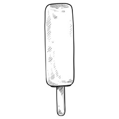 ice cream handdrawn illustration 