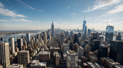 calle new york vista aerea