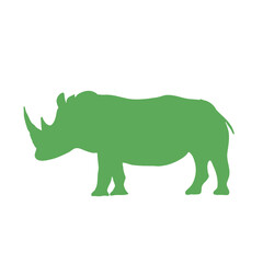 rhino silhouette vector
