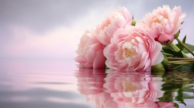pink flower HD 8K wallpaper Stock Photographic Image 