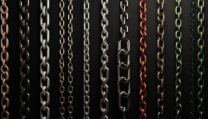 Iron Chain Curtain Adding a Touch of Sophistication