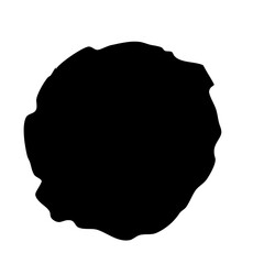 Grunge circle vector