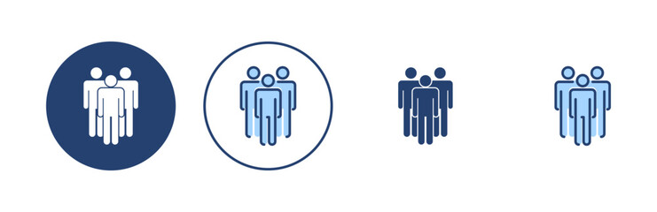 people icon vector. person sign and symbol. User Icon vector