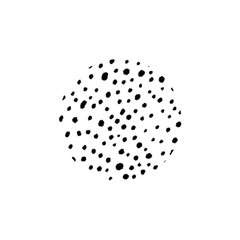 Set of circle hand drawn patterns