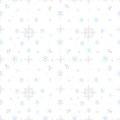 Snowflake Pattern, Snowfall background.