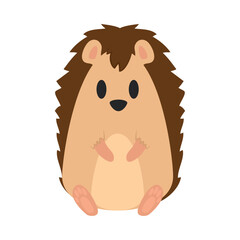 porcupine cute illustration
