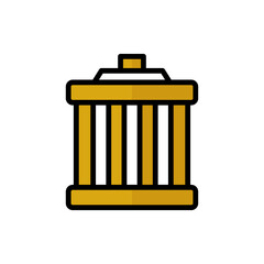 Car Oil Filter Icon, Auto Repair Icon