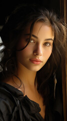 Fototapeta premium Nauru Beautiful Girl 20 Year Old Professional Photo, Background Image, Best Phone Wallpapers
