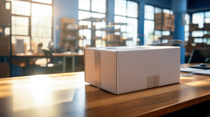 Packages neatly delivered right on schedule