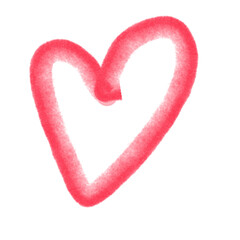 Hand drawn heart Elements
