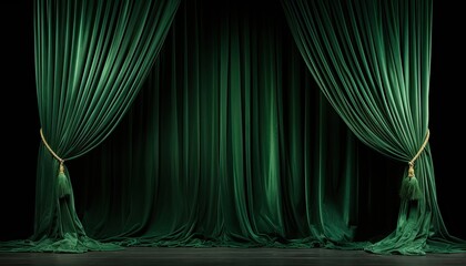 The Green Curtain as a Symbol of Elegance and Natural Beauty
