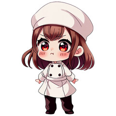 Cute Chibi Girl Chef