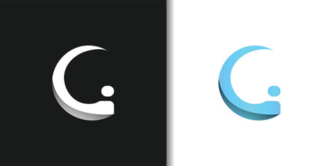 abstract letter g logo