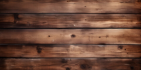 Fototapeta premium Brown old wood texture background, use for as design element. 