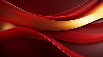 Red and gold luxury abstract background