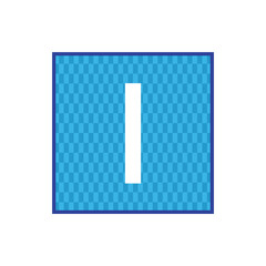 Initial Letter Logo I Template Vector Design