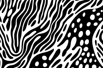 Animal skin silhouette seamless pattern background. Good for fashion fabrics, children’s clothing, postcards, email header, wallpaper, banner, posters, events, covers, and more.