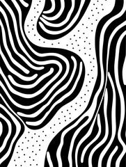 Beautiful wave silhouette seamless pattern background. Good for fashion fabrics, children’s clothing, email header, wallpaper, banner, posters, events, covers, advertising, and more.