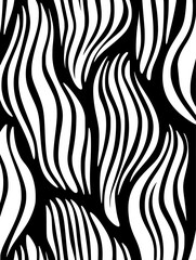 Floral silhouette seamless pattern background. Good for fashion fabrics, children’s clothing, postcards, email header, wallpaper, banner, posters, events, covers, advertising, and more.