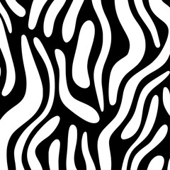 Animal skin silhouette seamless pattern background. Good for fashion fabrics, children’s clothing, postcards, email header, wallpaper, banner, posters, events, covers, and more.