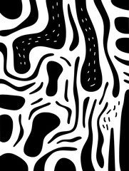 Beautiful wave silhouette seamless pattern background. Good for fashion fabrics, children’s clothing, email header, wallpaper, banner, posters, events, covers, advertising, and more.