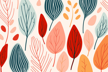 Winter floral seamless pattern background. Good for fashion fabrics, children’s clothing, T-shirts, postcards, email header, wallpaper, banner, posters, events, covers, and more.