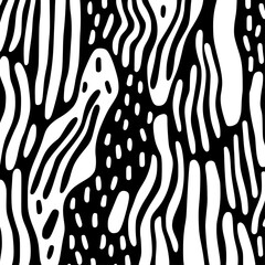 Animal skin silhouette seamless pattern background. Good for fashion fabrics, children’s clothing, postcards, email header, wallpaper, banner, posters, events, covers, and more.