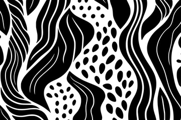 Beautiful digital paper, silhouette seamless pattern background. Good for fashion fabrics, T-shirts, postcards, email header, wallpaper, banner, posters, events, covers, and more.