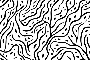 Colorful lines dots shapes floral seamless pattern background. Good for fashion fabrics, children’s clothing, T-shirts, postcards, email header, wallpaper, banner, posters, events, covers, and more.