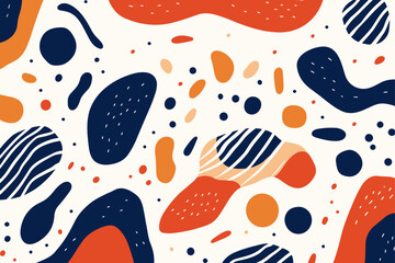 Colorful seamless pattern background. Good for fashion fabrics, children’s clothing, T-shirts, postcards, email header, wallpaper, banner, posters, events, covers, and more.