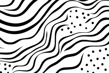 Black and white abstract background.