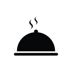 Food Tray Icon Vector Design Template